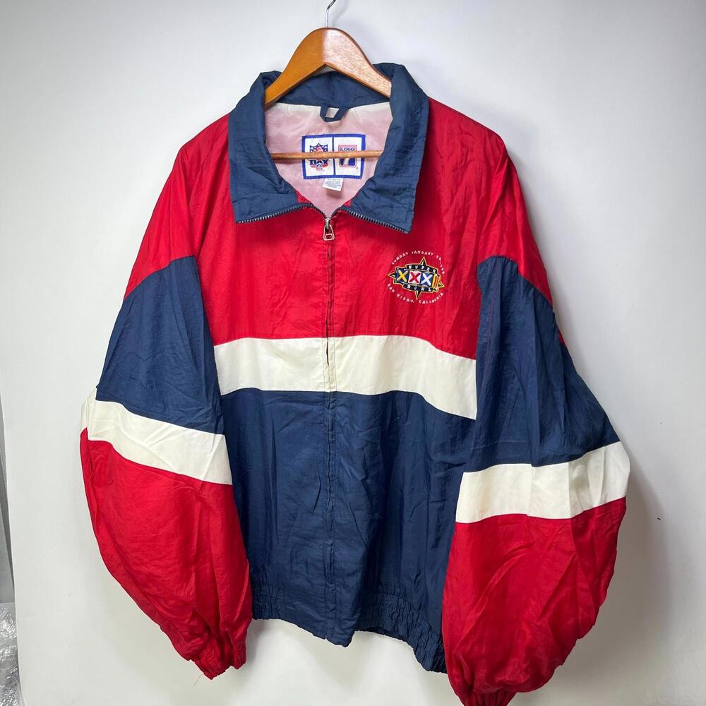 Vintage 90s Green Bay Packers Super Bowl XXXII Jacket 2XL